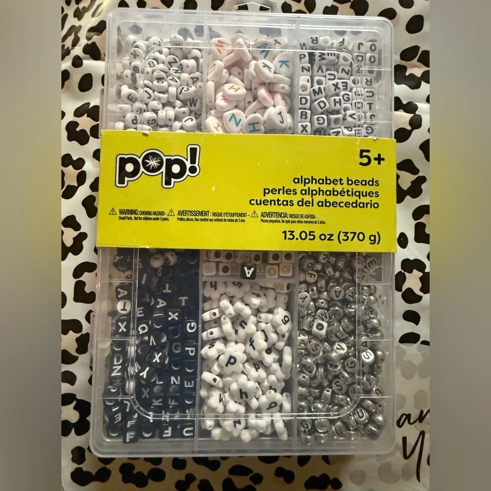 13oz Alphabet Assorted Bead Box Kit by POP! - Picture 4 of 4